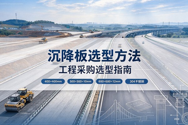 乌兰浩特沉降板选择方法