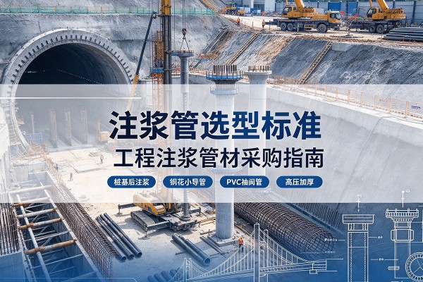 乌兰浩特注浆管选型标准