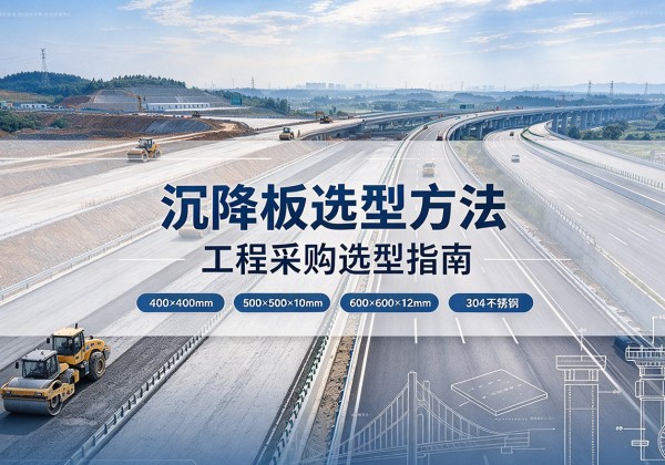 乌兰浩特沉降板选择方法